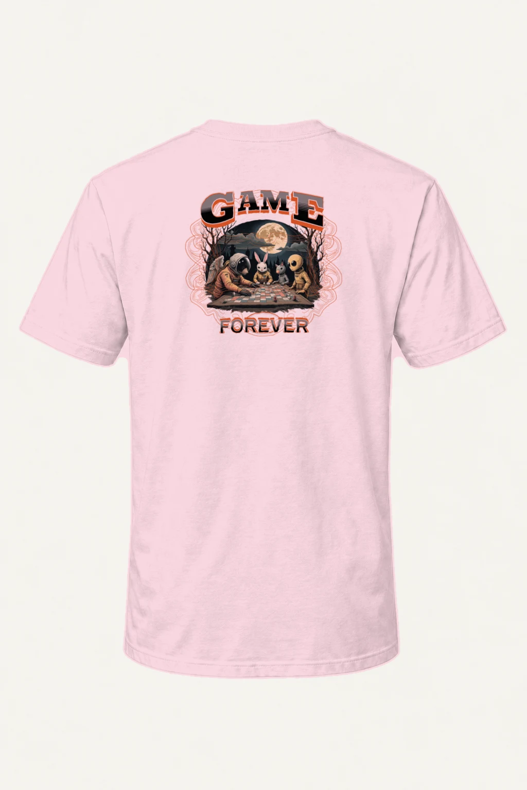 "Game Forever" Heavyweight Unisex Crewneck T-shirt | Gildan 5000