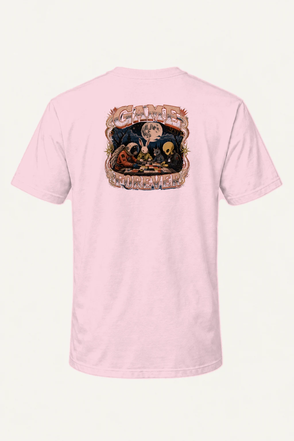 "Game Forever" Heavyweight Unisex Crewneck T-shirt | Gildan 5000