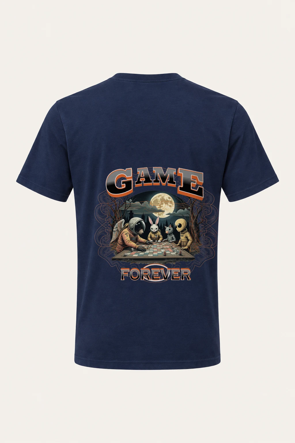 "Game Forever" Heavyweight Unisex Crewneck T-shirt | Gildan 5000