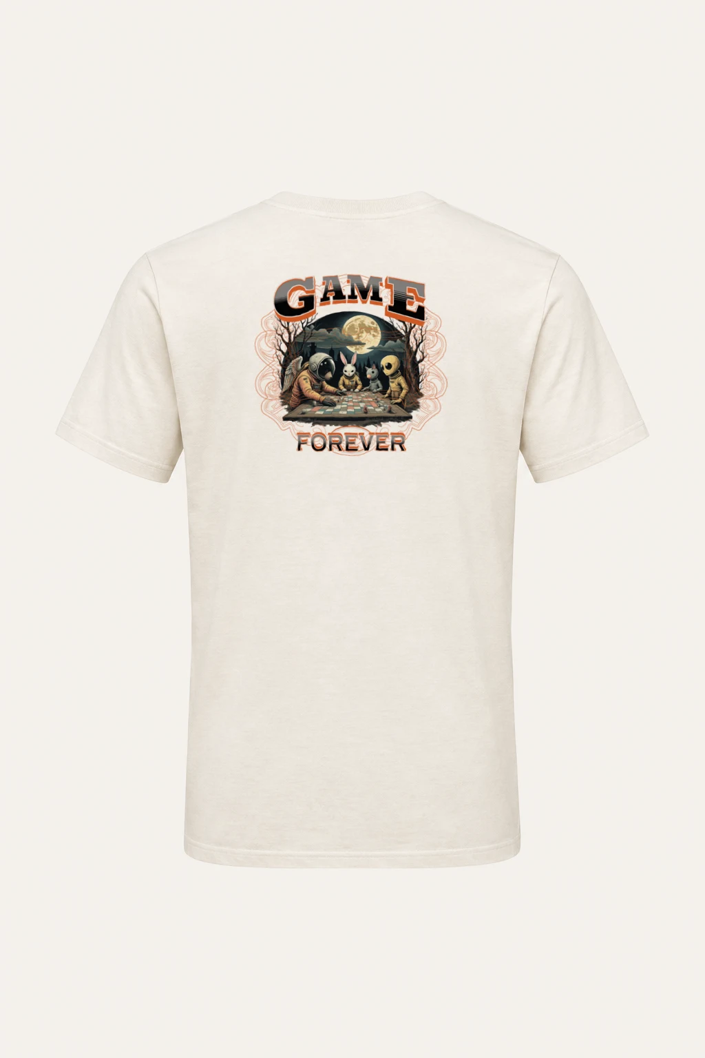 "Game Forever" Heavyweight Unisex Crewneck T-shirt | Gildan 5000