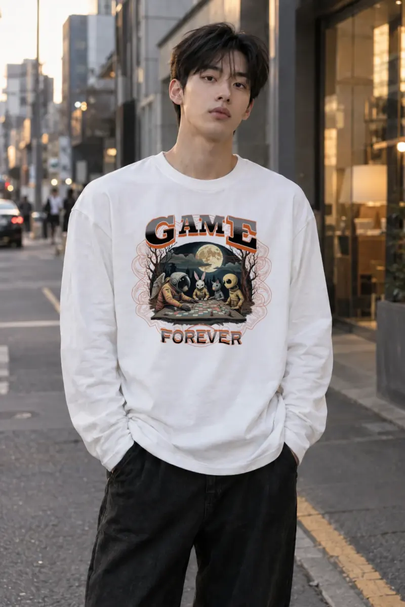 "Game Forever" Unisex Longsleeve T-shirt | Gildan 2400