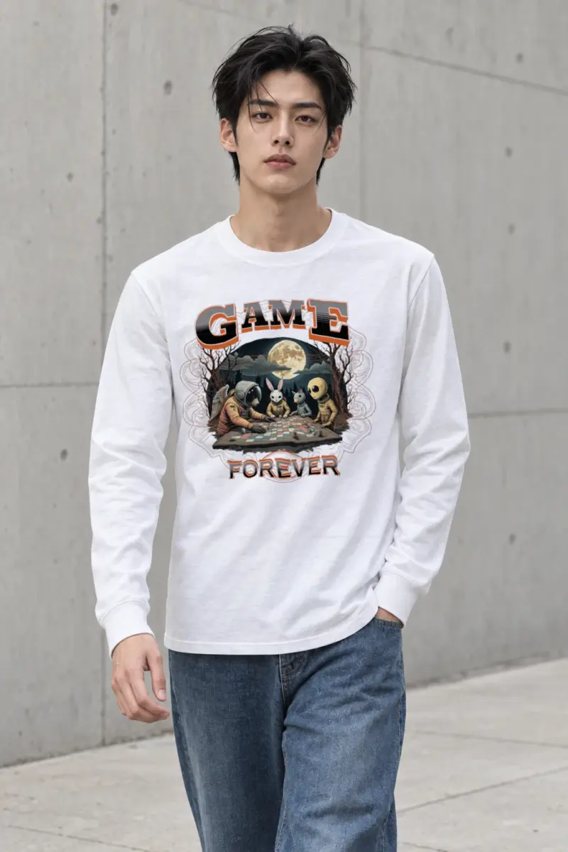 "Game Forever" Unisex Longsleeve T-shirt