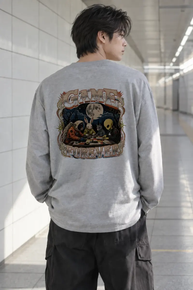 "Game Forever" Unisex Longsleeve T-shirt | Gildan 2400