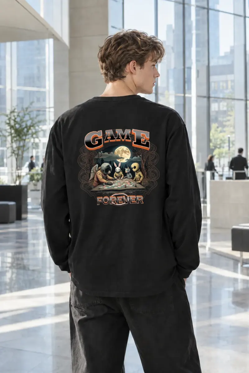 "Game Forever" Unisex Longsleeve T-shirt | Gildan 2400