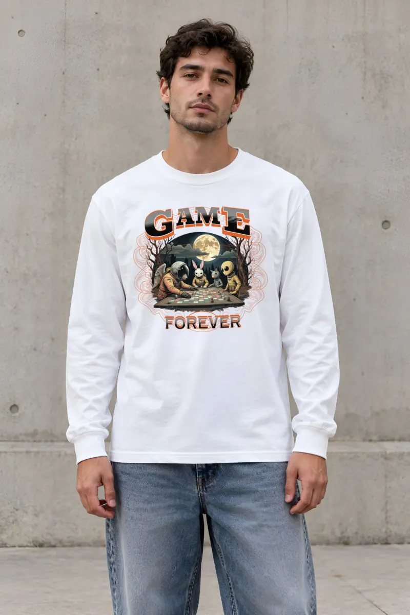 "Game Forever" Unisex Longsleeve T-shirt