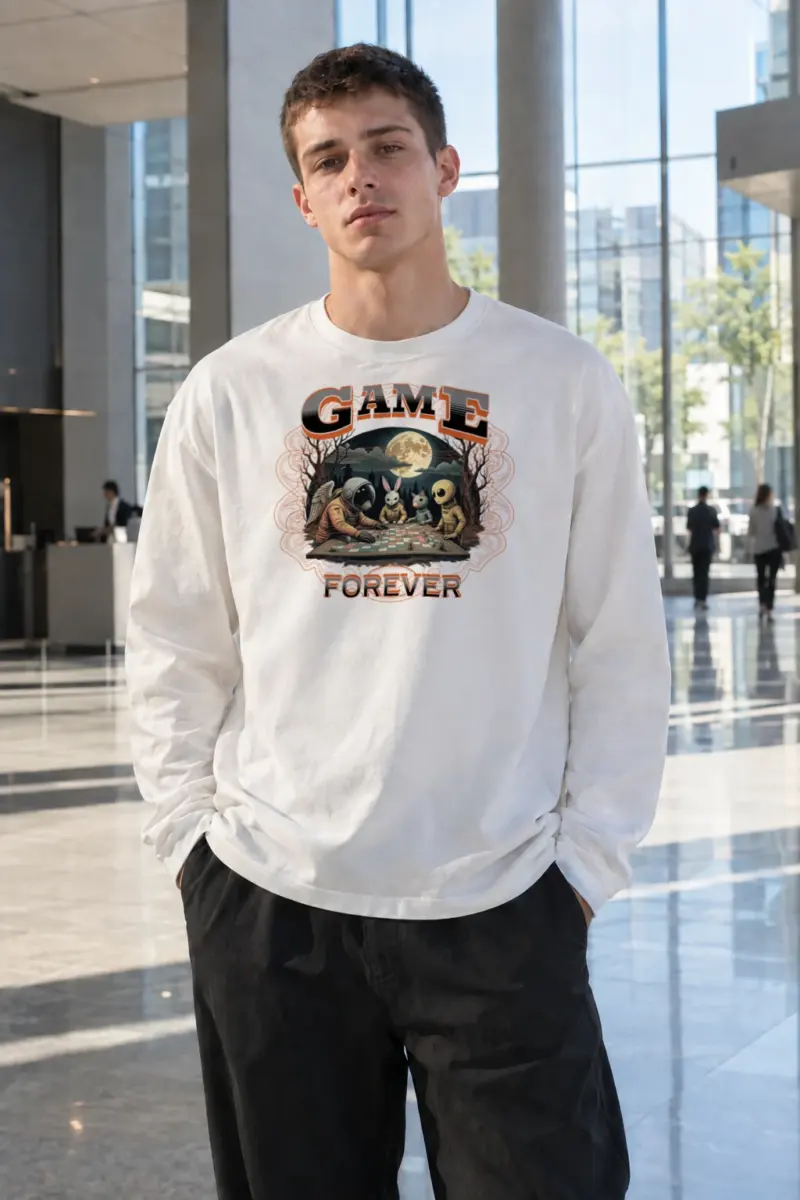 "Game Forever" Unisex Longsleeve T-shirt | Gildan 2400