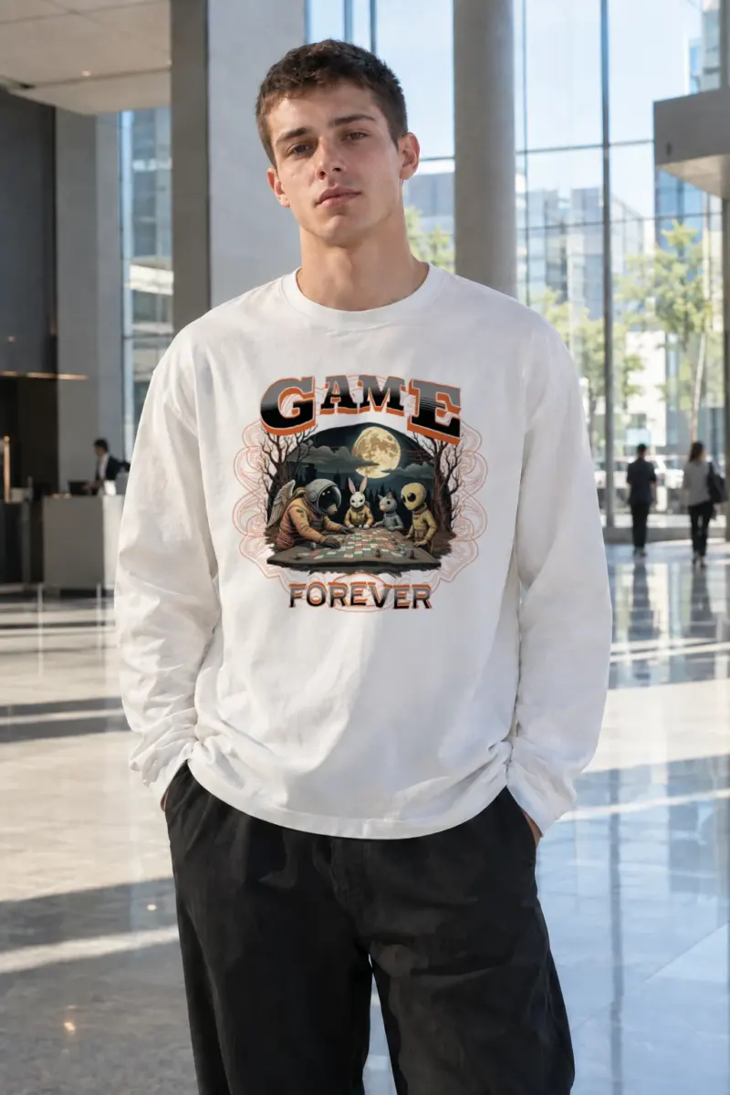 "Game Forever" Unisex Longsleeve T-shirt | Gildan 2400