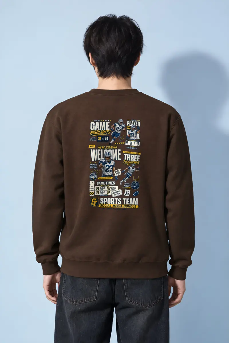 "Game Highlights" Heavy Blend Unisex Crewneck Sweatshirt