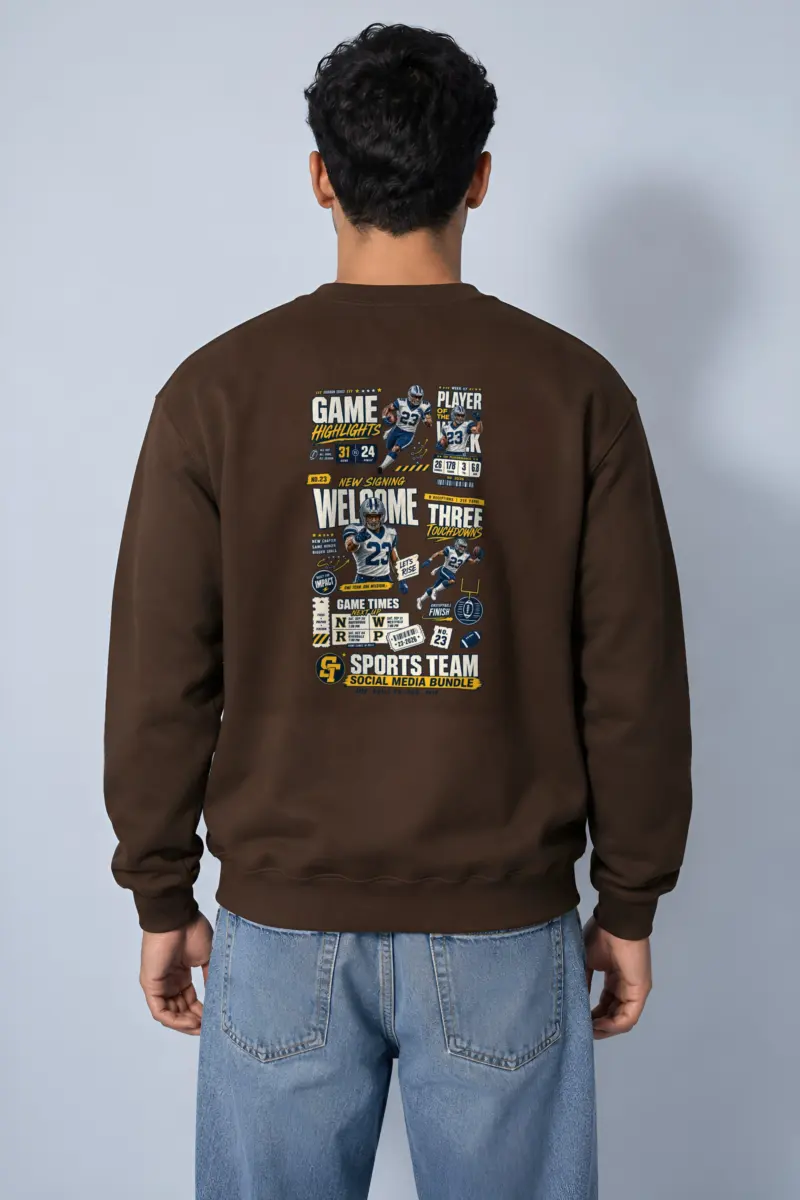"Game Highlights" Heavy Blend Unisex Crewneck Sweatshirt