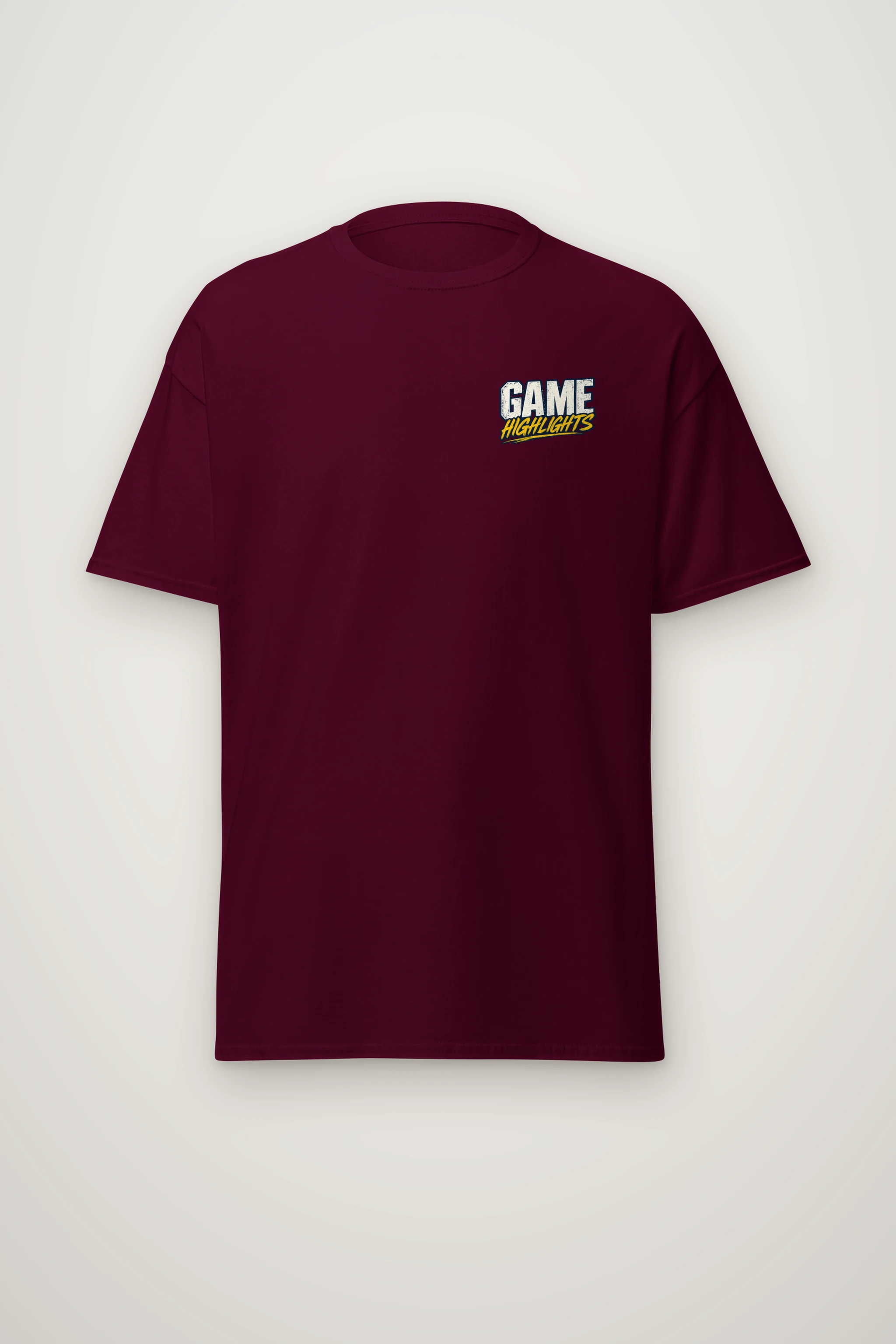 "Game Highlights" Heavyweight Unisex Crewneck T-shirt
