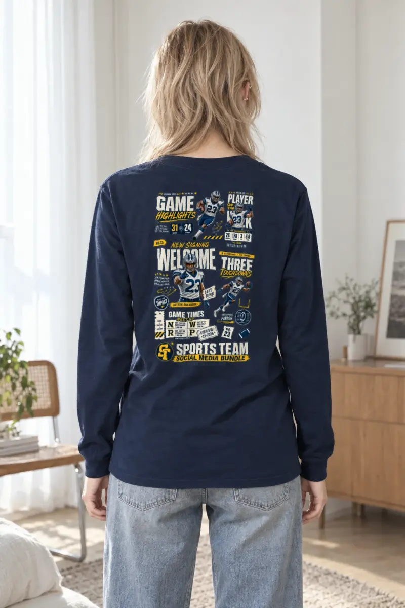 "Game Highlights" Unisex Longsleeve T-shirt