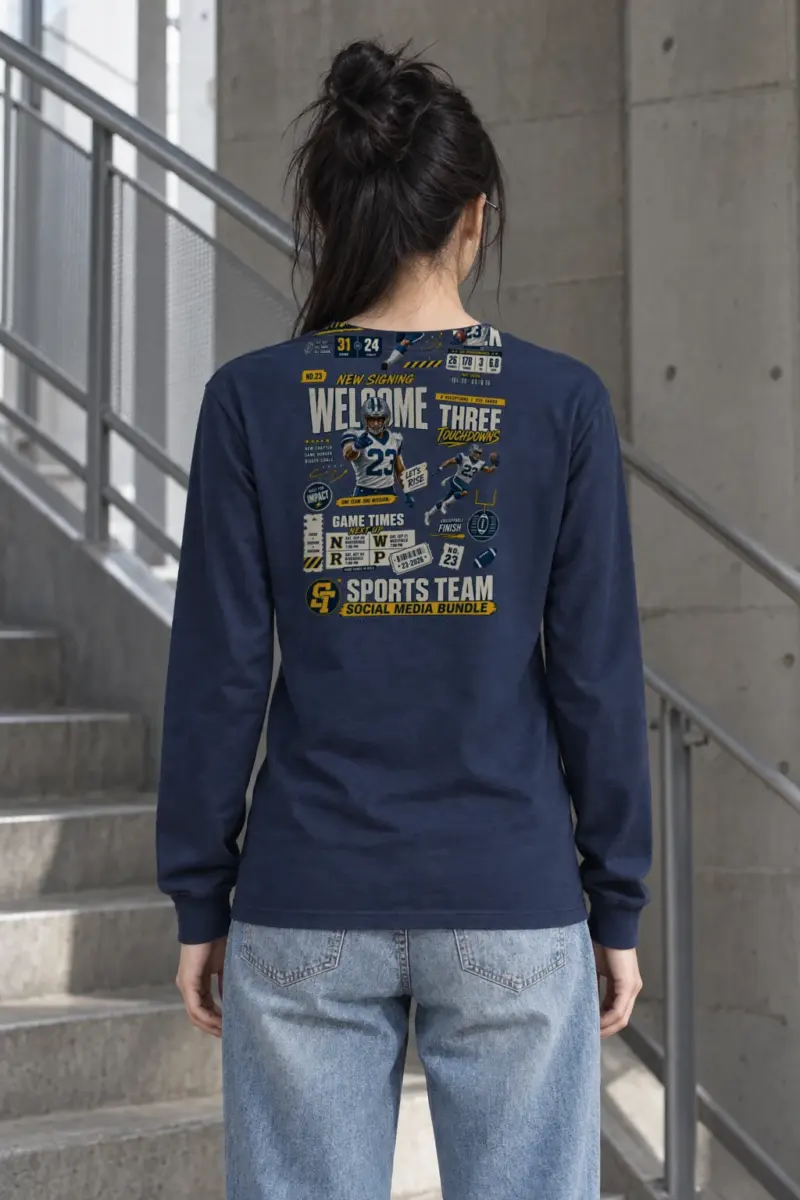 "Game Highlights" Unisex Longsleeve T-shirt