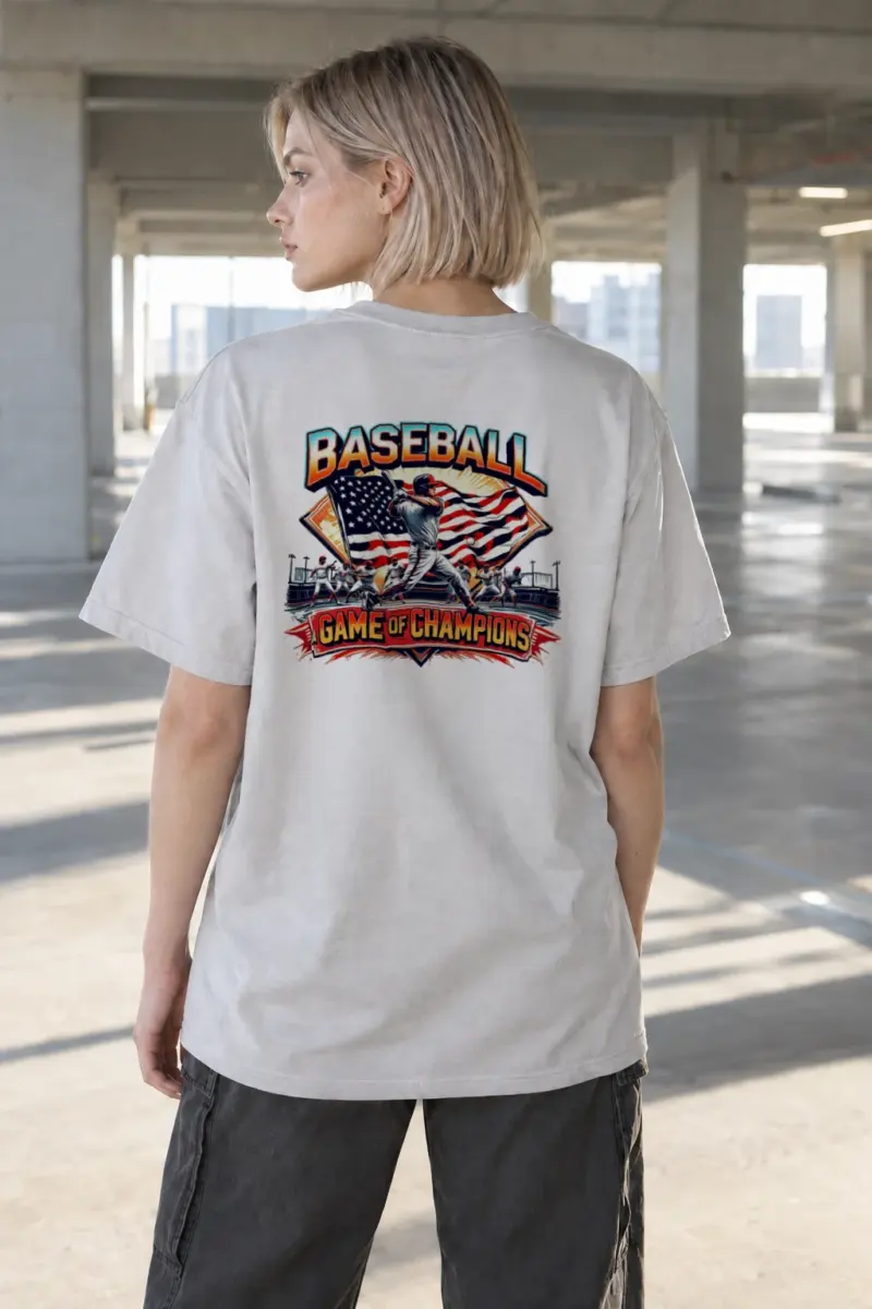 “Game of Champions” Heavyweight Unisex Crewneck T-shirt | Gildan 5000