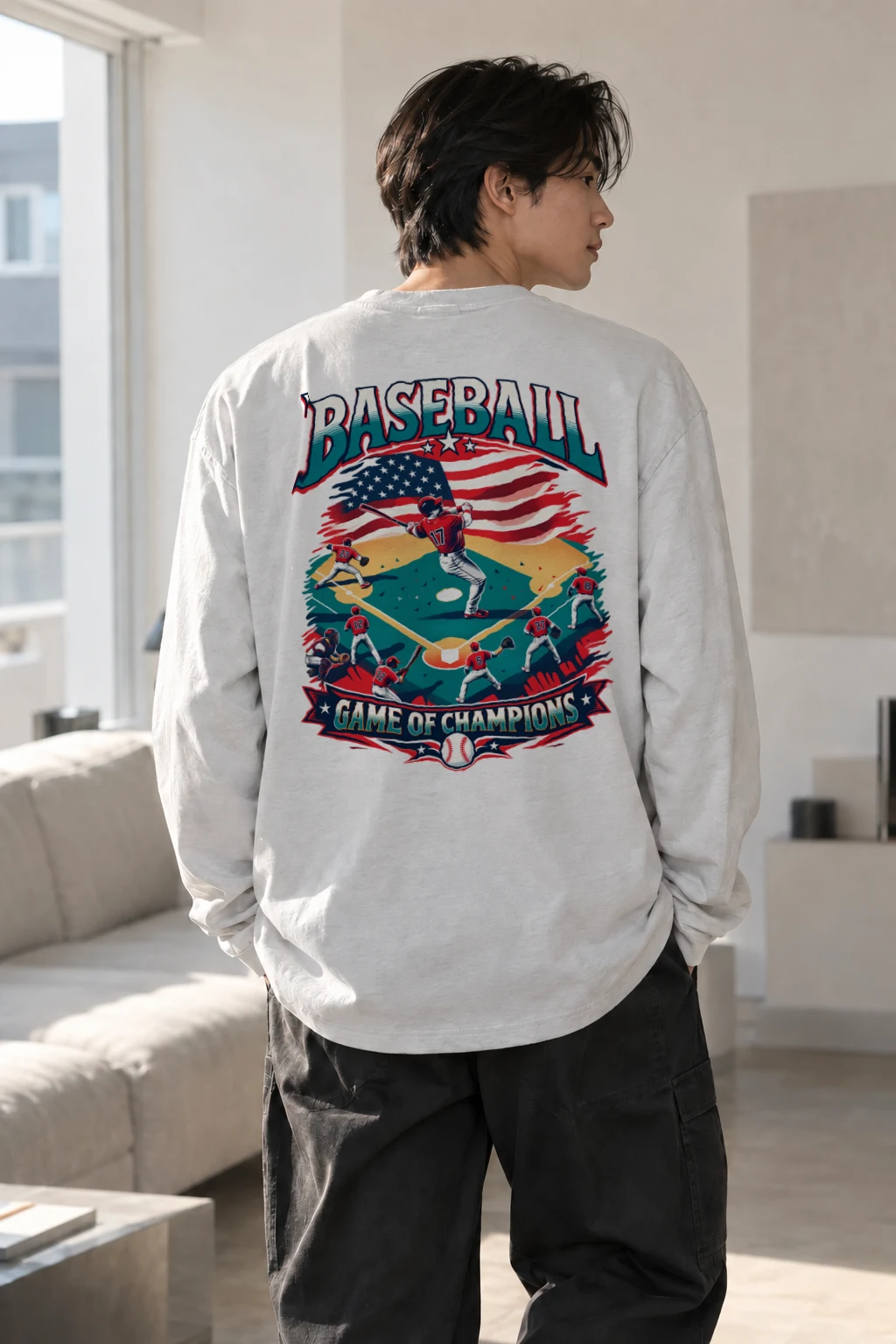 "Game Of Champions" Unisex Longsleeve T-shirt | Gildan 2400