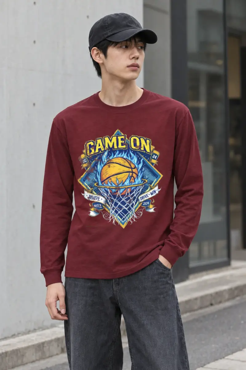 "Game On 2024" Unisex Longsleeve T-shirt