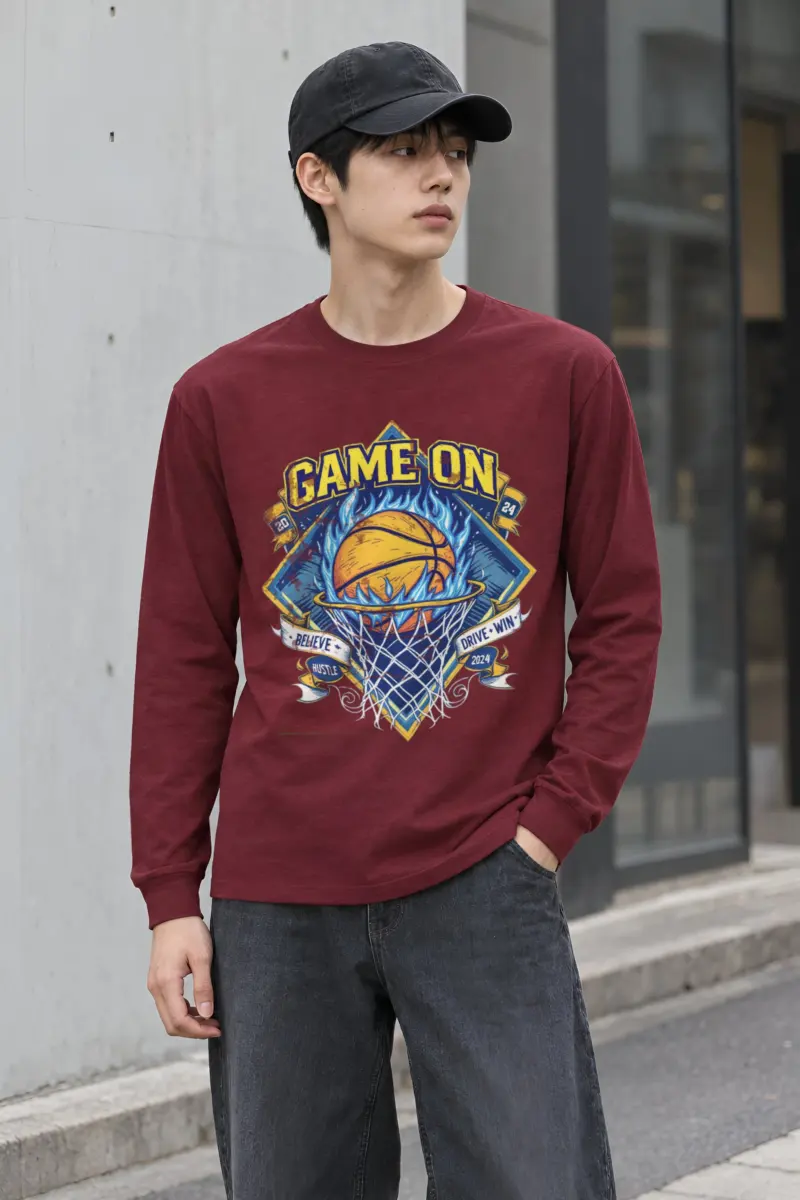 "Game On 2024" Unisex Longsleeve T-shirt