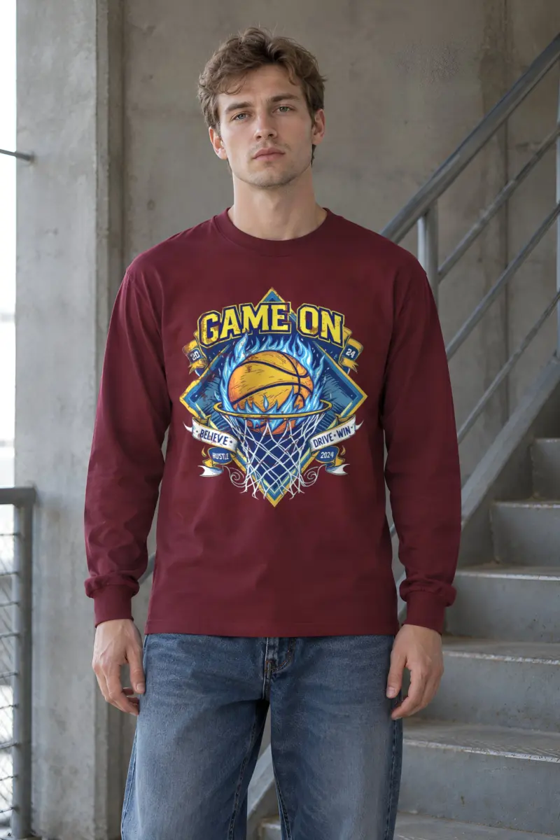 "Game On 2024" Unisex Longsleeve T-shirt