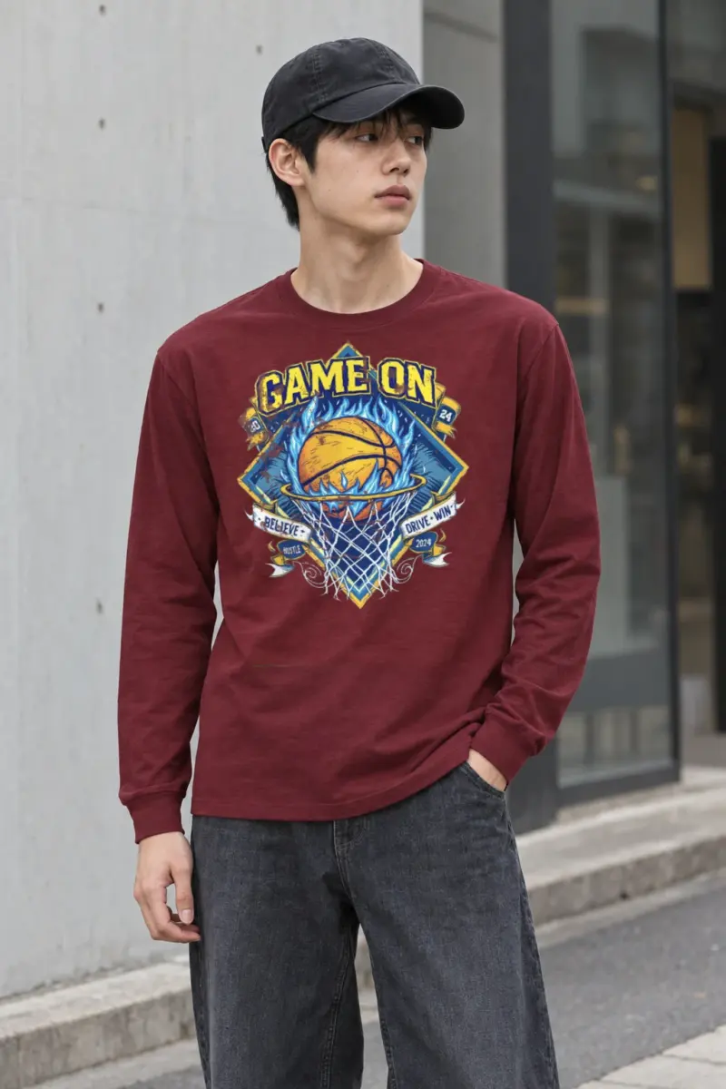 "Game On 2024" Unisex Longsleeve T-shirt
