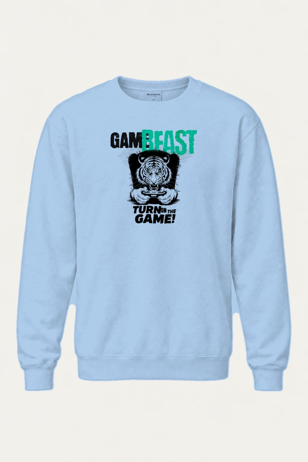 "Gamebeast Tiger" Heavy Blend Unisex Crewneck Sweatshirt | Gildan 18000