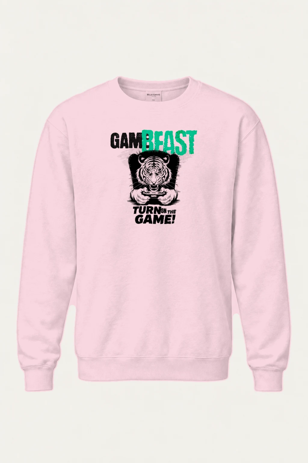 "Gamebeast Tiger" Heavy Blend Unisex Crewneck Sweatshirt | Gildan 18000