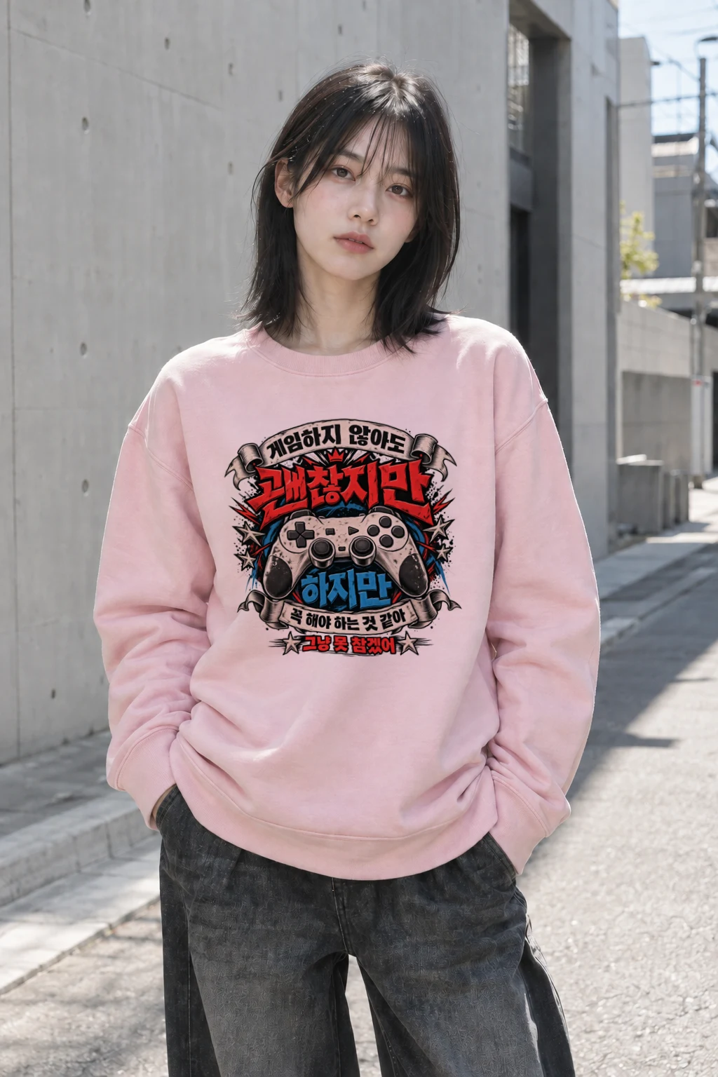"Gaming Charge" Heavy Blend Unisex Crewneck Sweatshirt | Gildan 18000