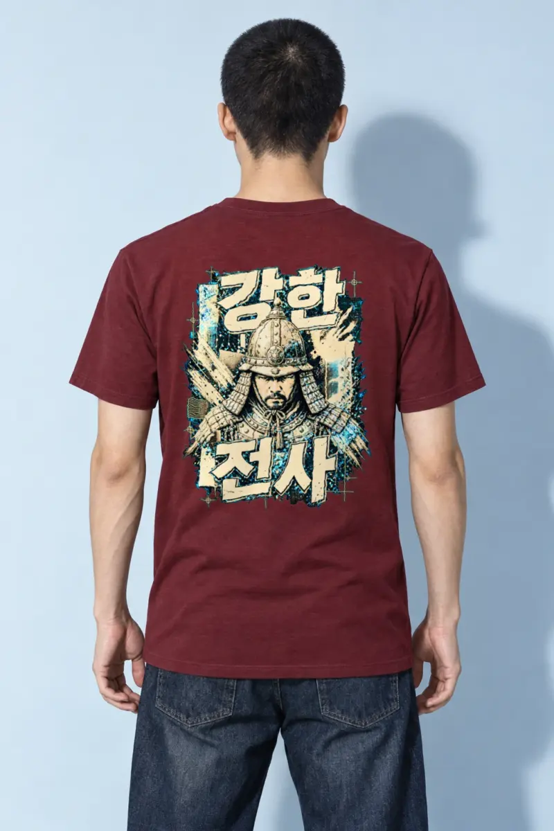 "Ganghan Jeonsa" Heavyweight Unisex Crewneck T-shirt | Gildan 5000