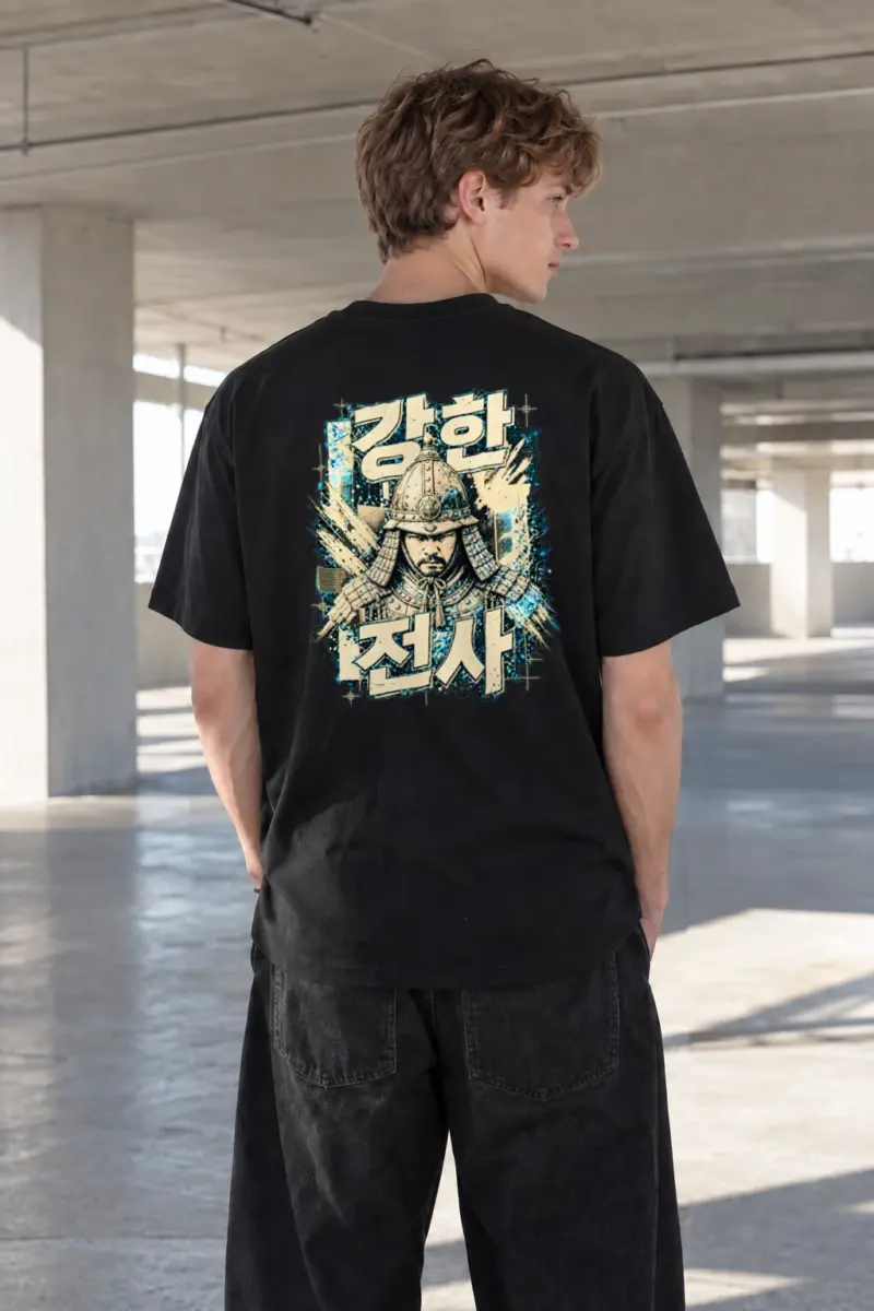 "Ganghan Jeonsa" Heavyweight Unisex Crewneck T-shirt | Gildan 5000