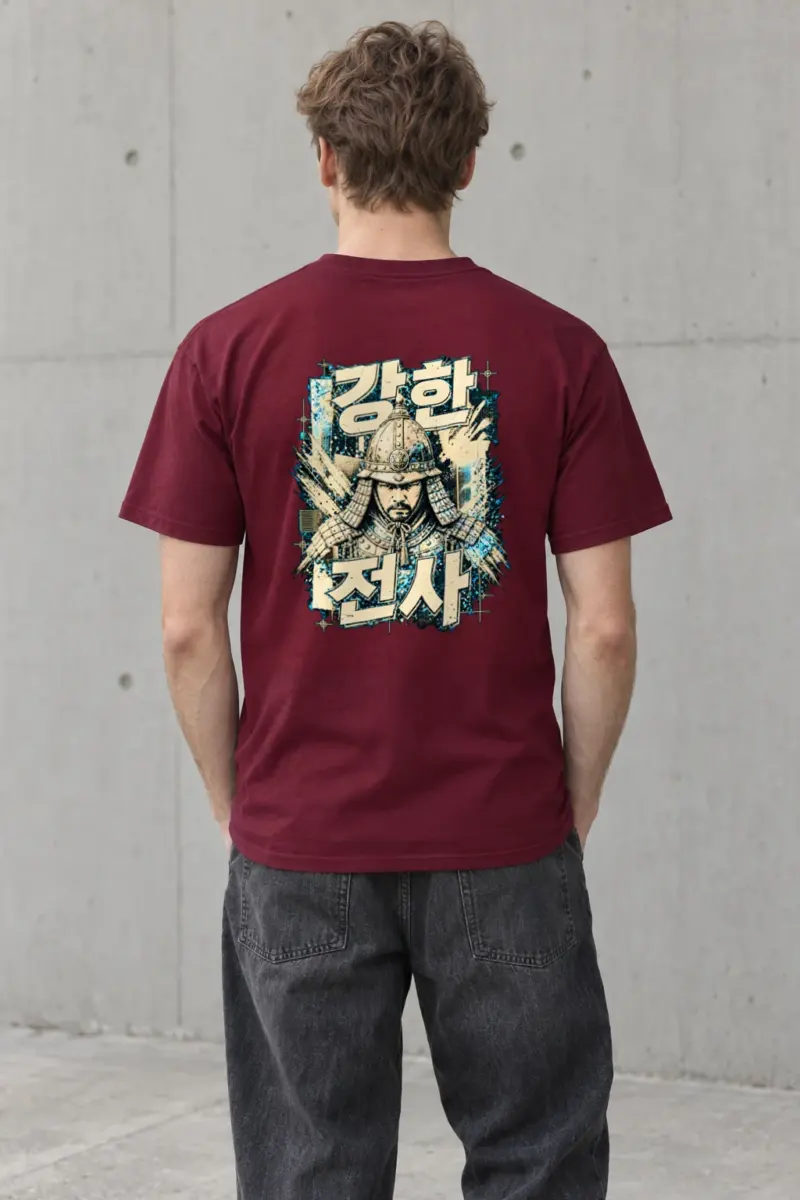 "Ganghan Jeonsa" Heavyweight Unisex Crewneck T-shirt