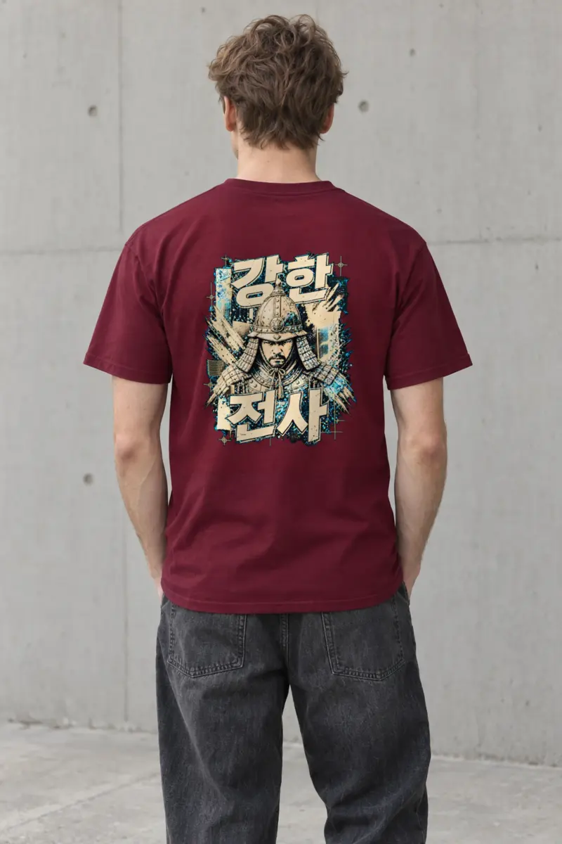 "Ganghan Jeonsa" Heavyweight Unisex Crewneck T-shirt