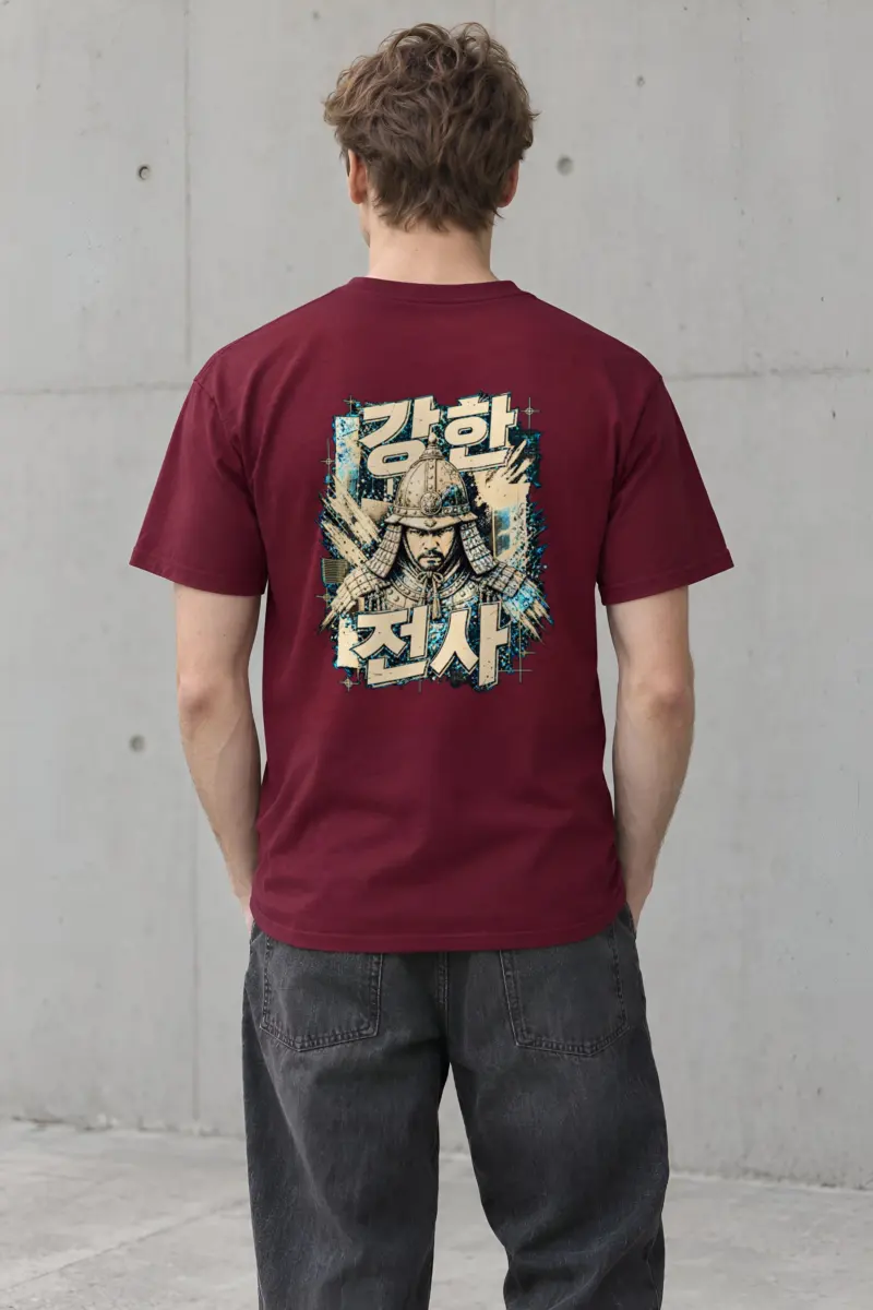 "Ganghan Jeonsa" Heavyweight Unisex Crewneck T-shirt