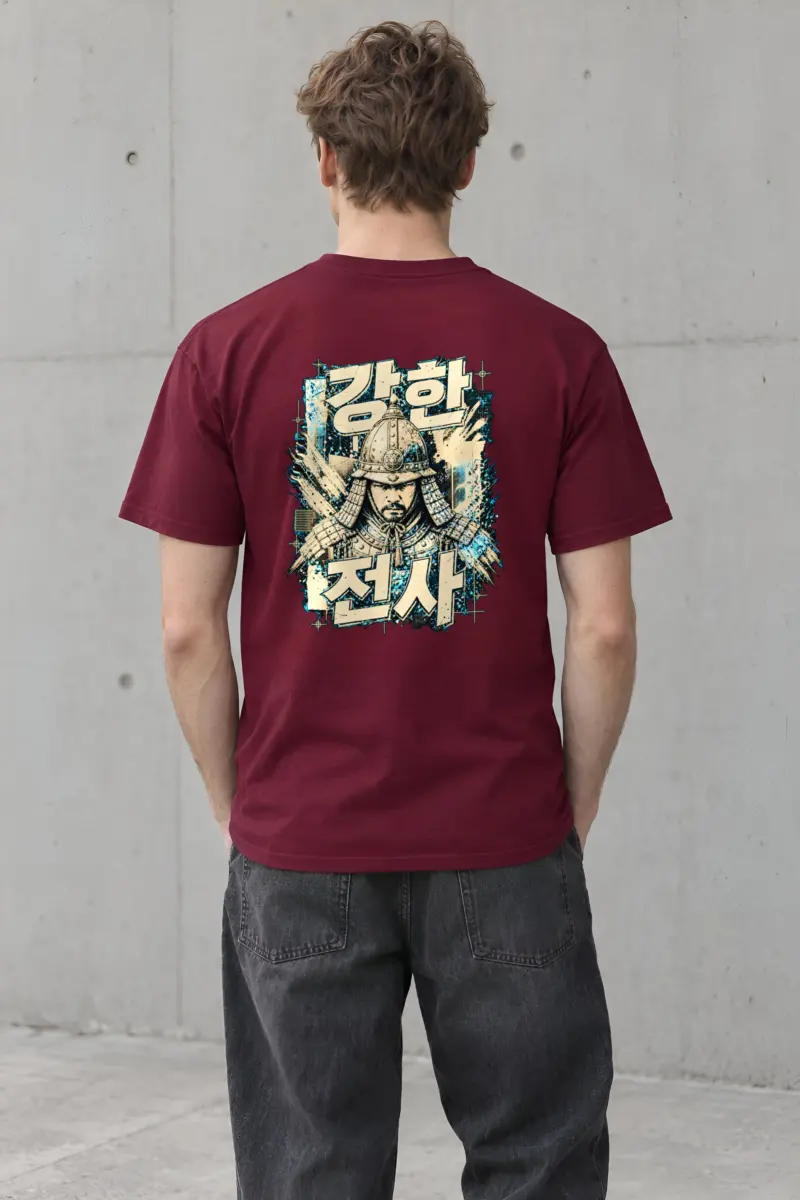 "Ganghan Jeonsa" Heavyweight Unisex Crewneck T-shirt