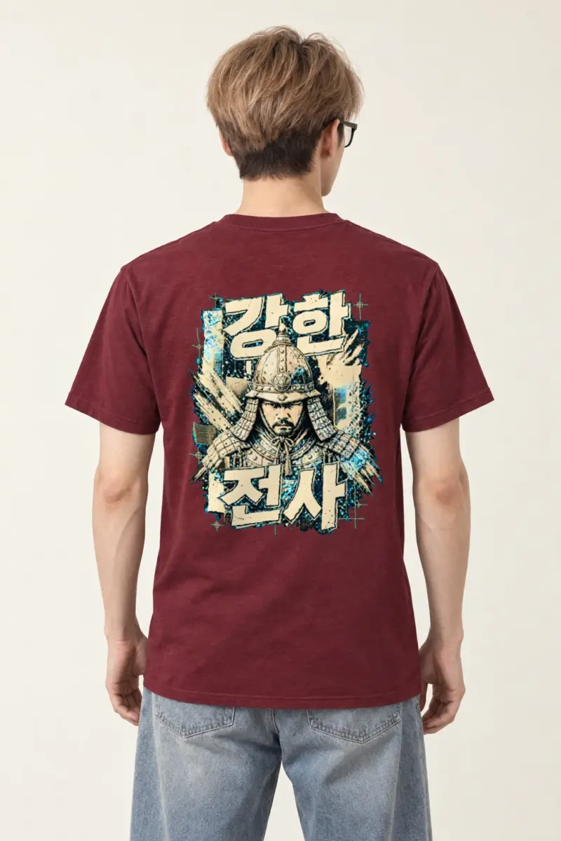 "Ganghan Jeonsa" Heavyweight Unisex Crewneck T-shirt