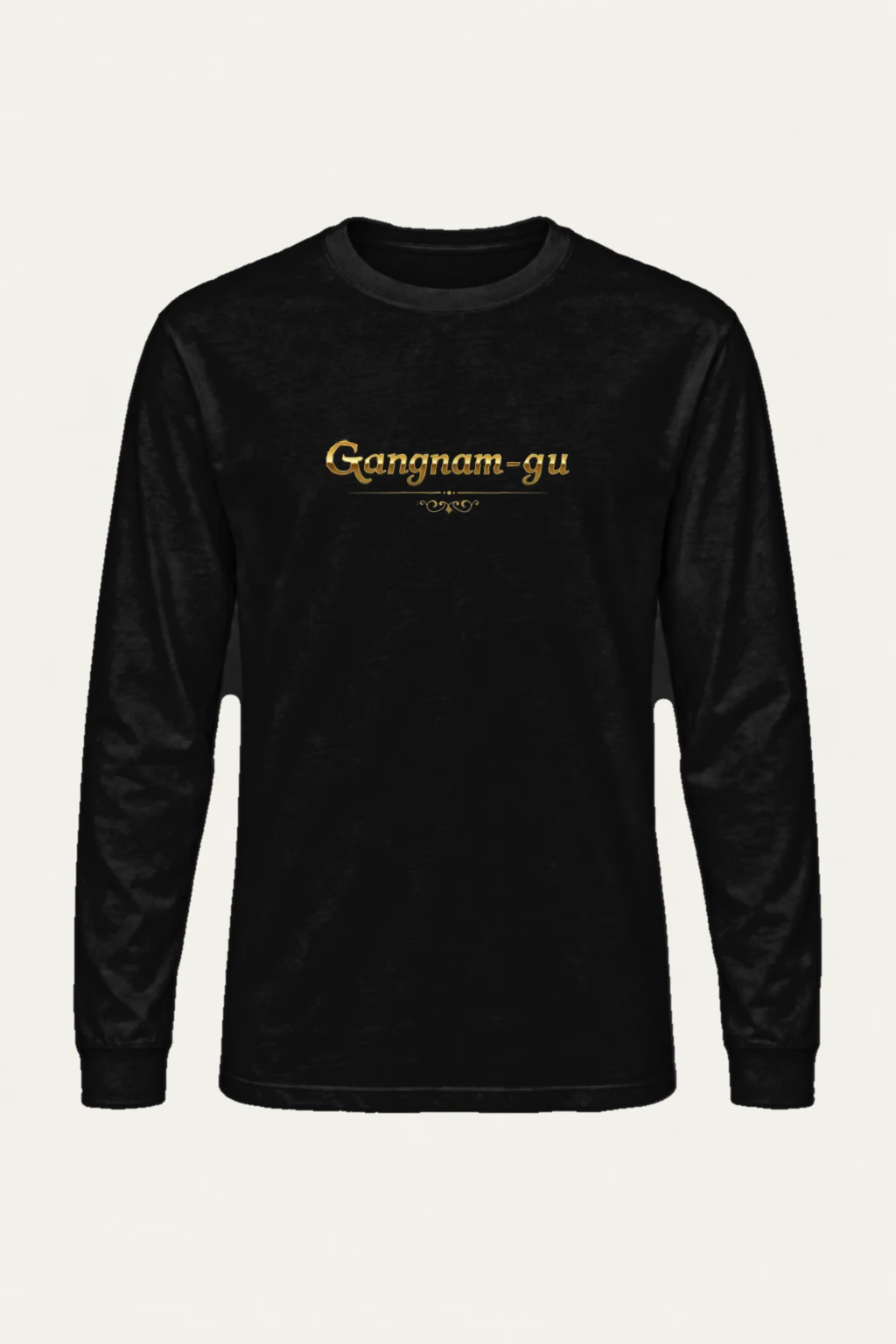 "Gangnam-Gu Emblem" Unisex Longsleeve T-shirt | Gildan 2400