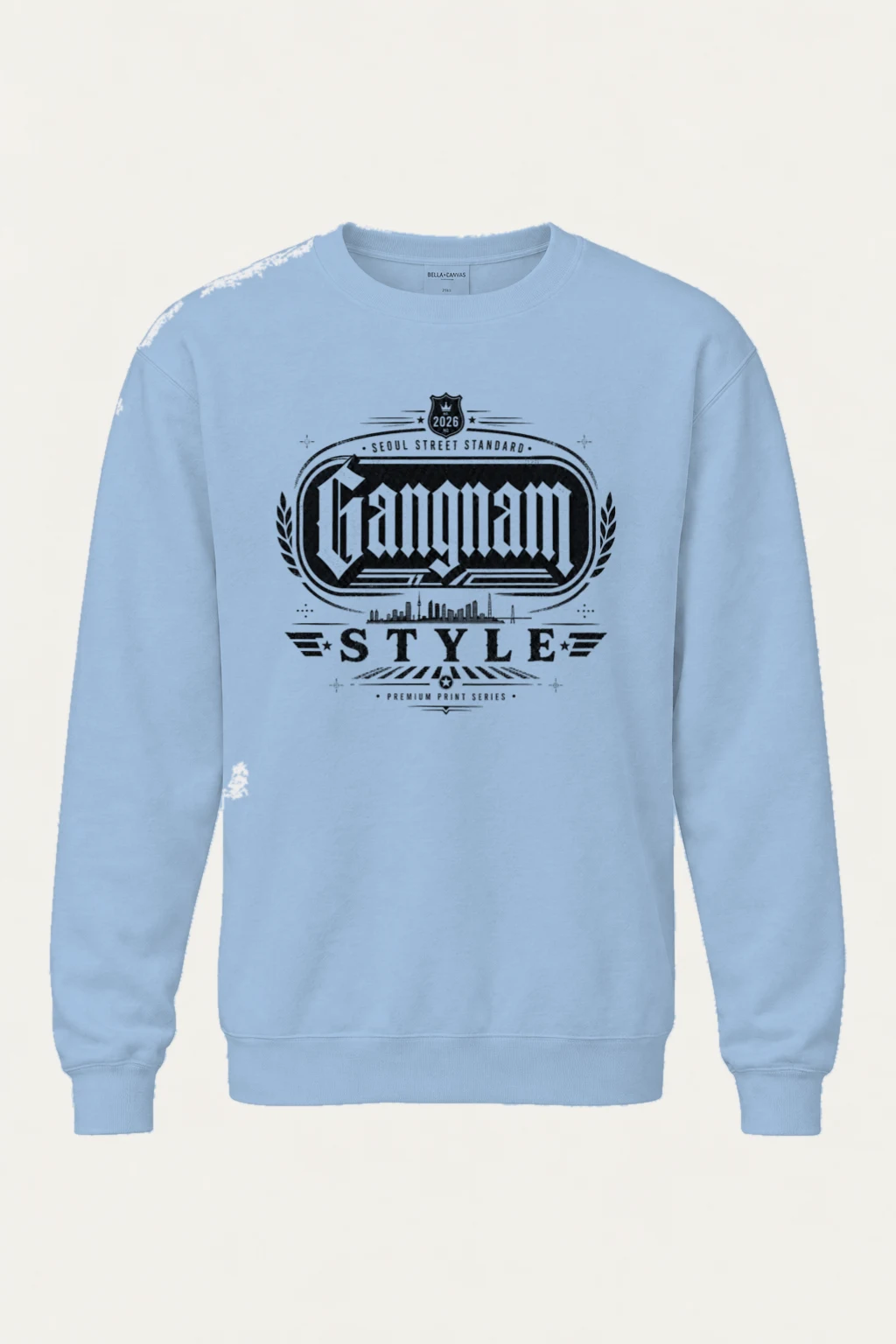 "Gangnam Street Standard" Heavy Blend Unisex Crewneck Sweatshirt | Gildan 18000