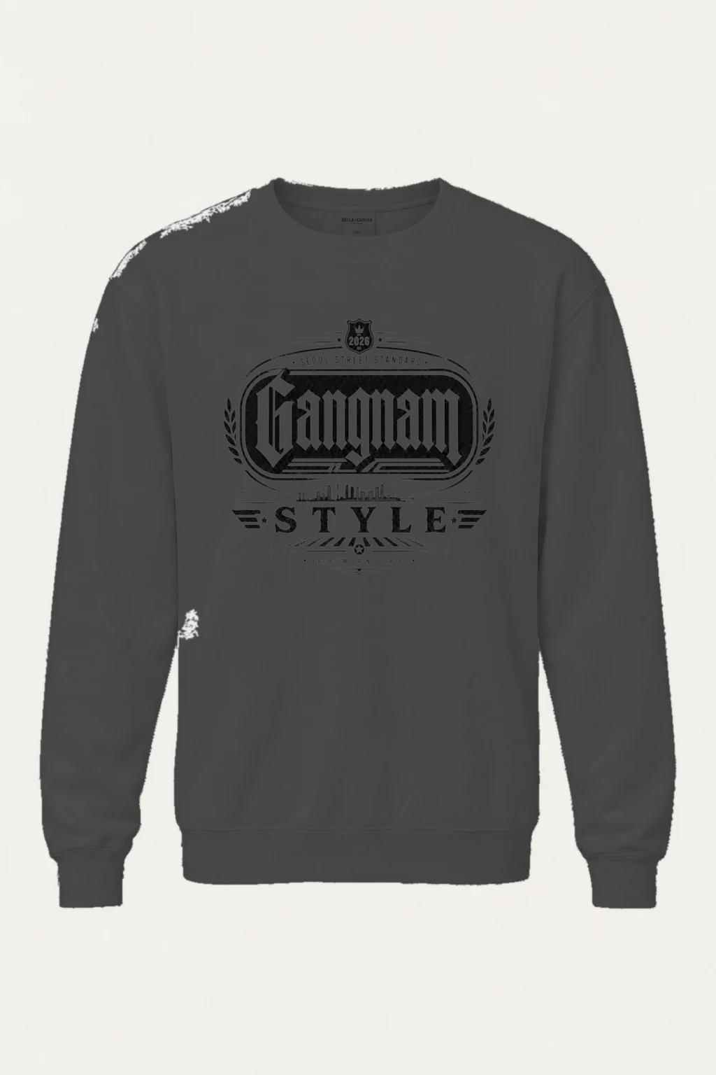 "Gangnam Street Standard" Heavy Blend Unisex Crewneck Sweatshirt | Gildan 18000
