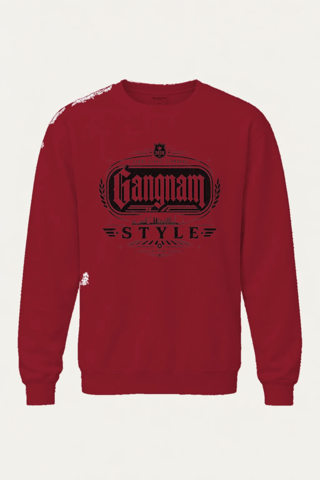 "Gangnam Street Standard" Heavy Blend Unisex Crewneck Sweatshirt | Gildan 18000
