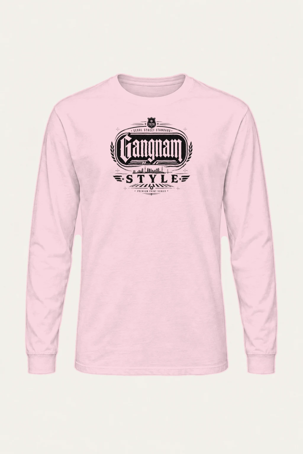 "Gangnam Style Emblem" Unisex Longsleeve T-shirt | Gildan 2400