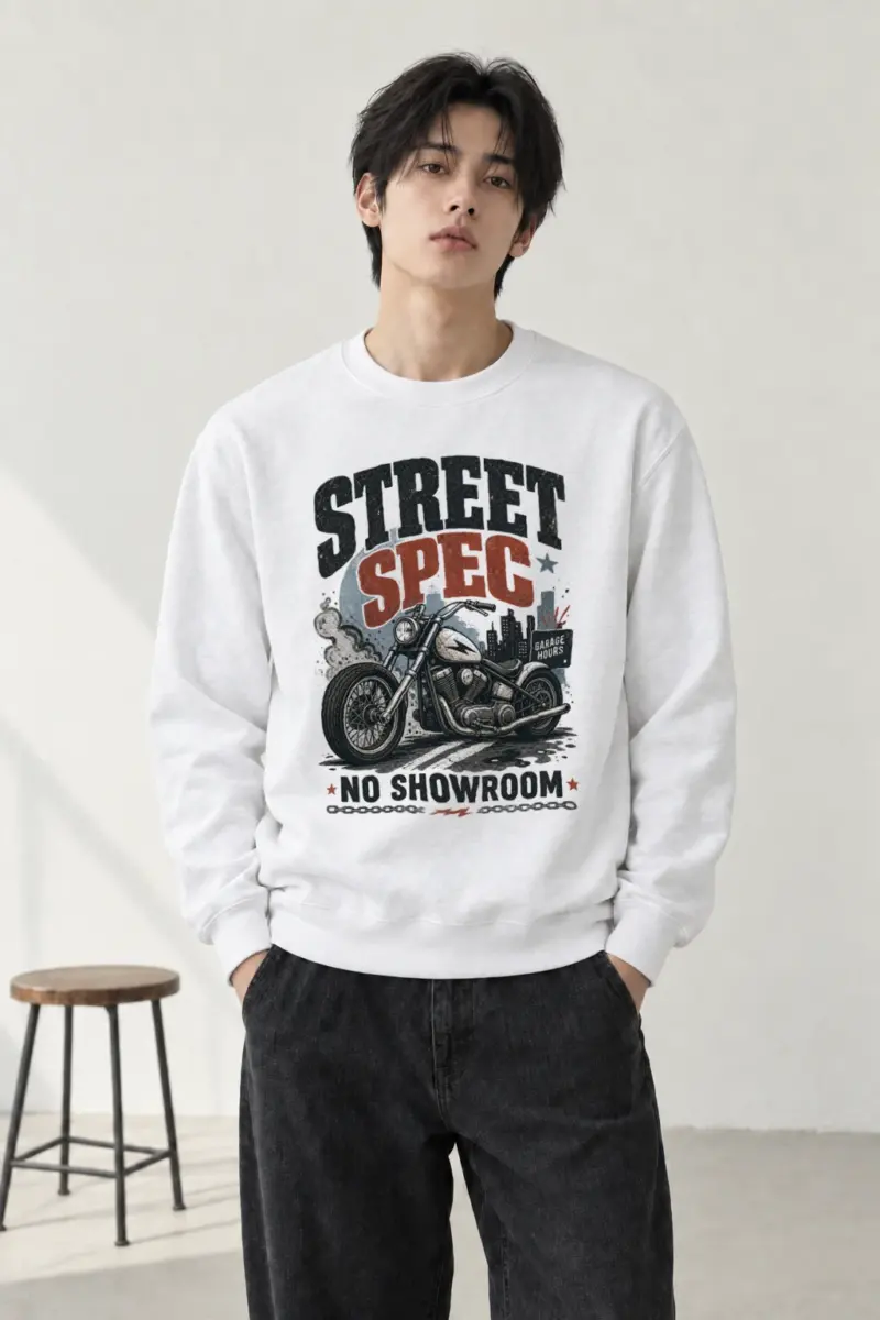"Garage Hours" Heavy Blend Unisex Crewneck Sweatshirt