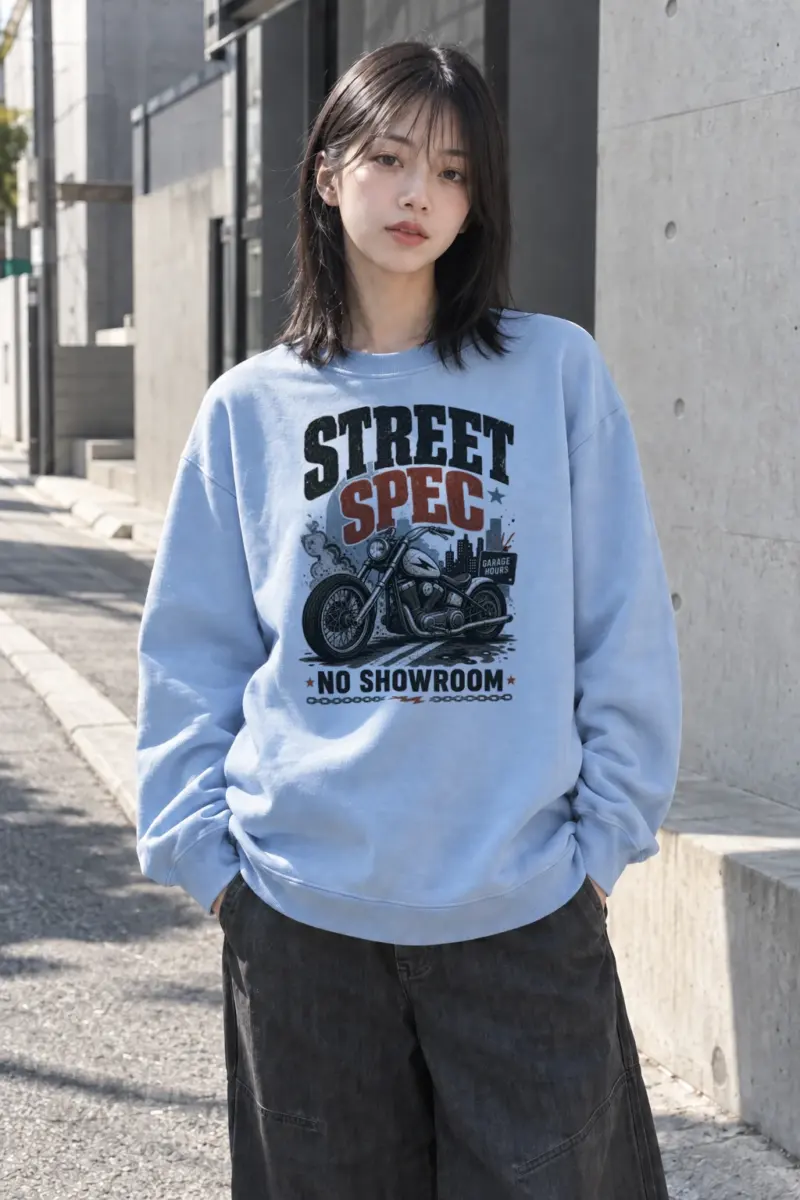 "Garage Hours" Heavy Blend Unisex Crewneck Sweatshirt | Gildan 18000