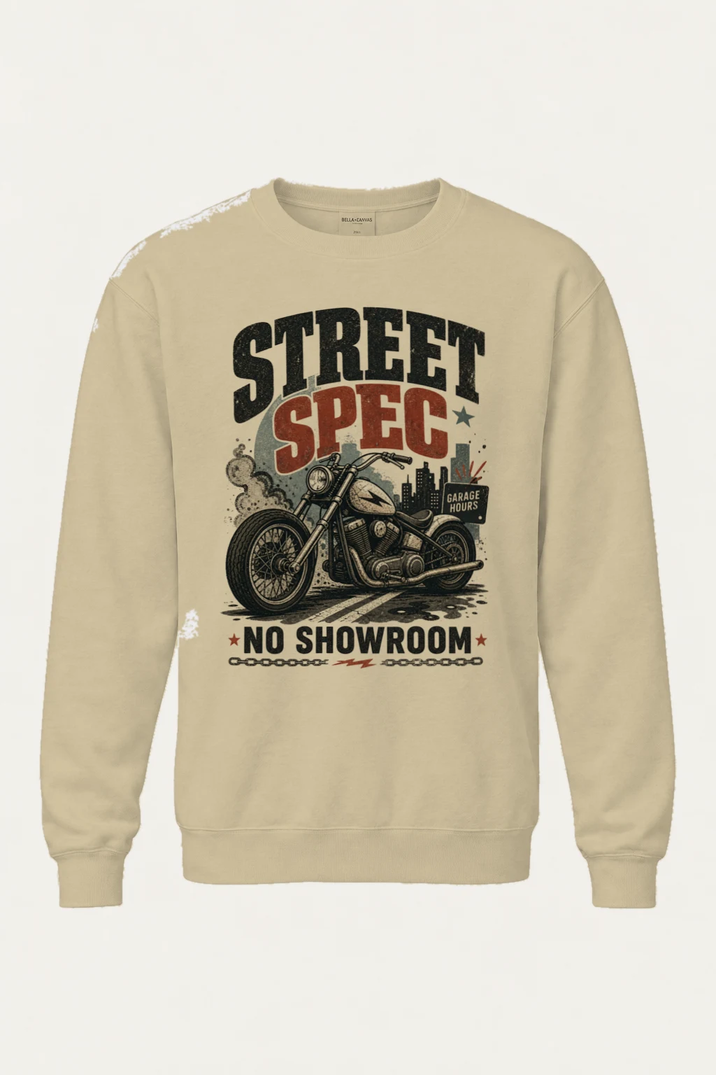 "Garage Hours" Heavy Blend Unisex Crewneck Sweatshirt | Gildan 18000