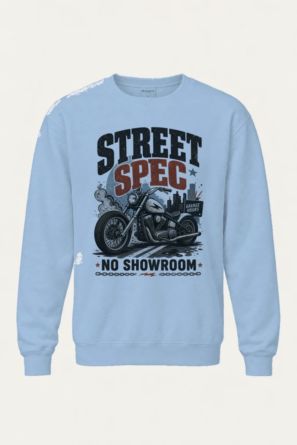 "Garage Hours" Heavy Blend Unisex Crewneck Sweatshirt | Gildan 18000
