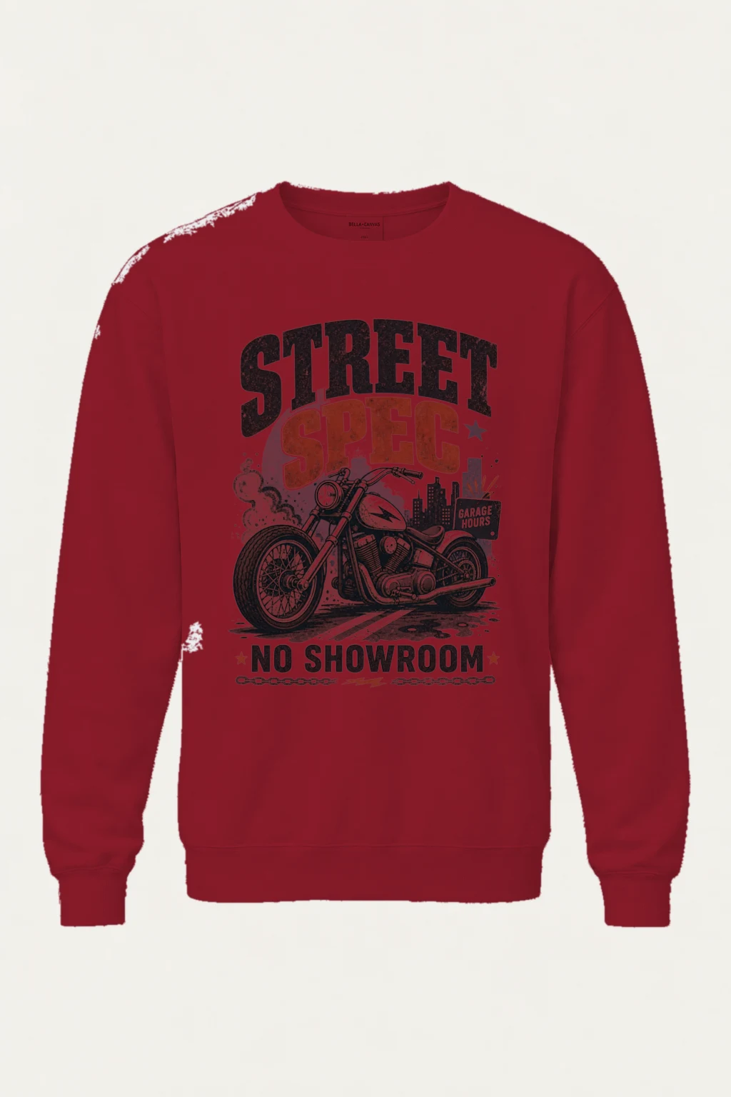 "Garage Hours" Heavy Blend Unisex Crewneck Sweatshirt | Gildan 18000