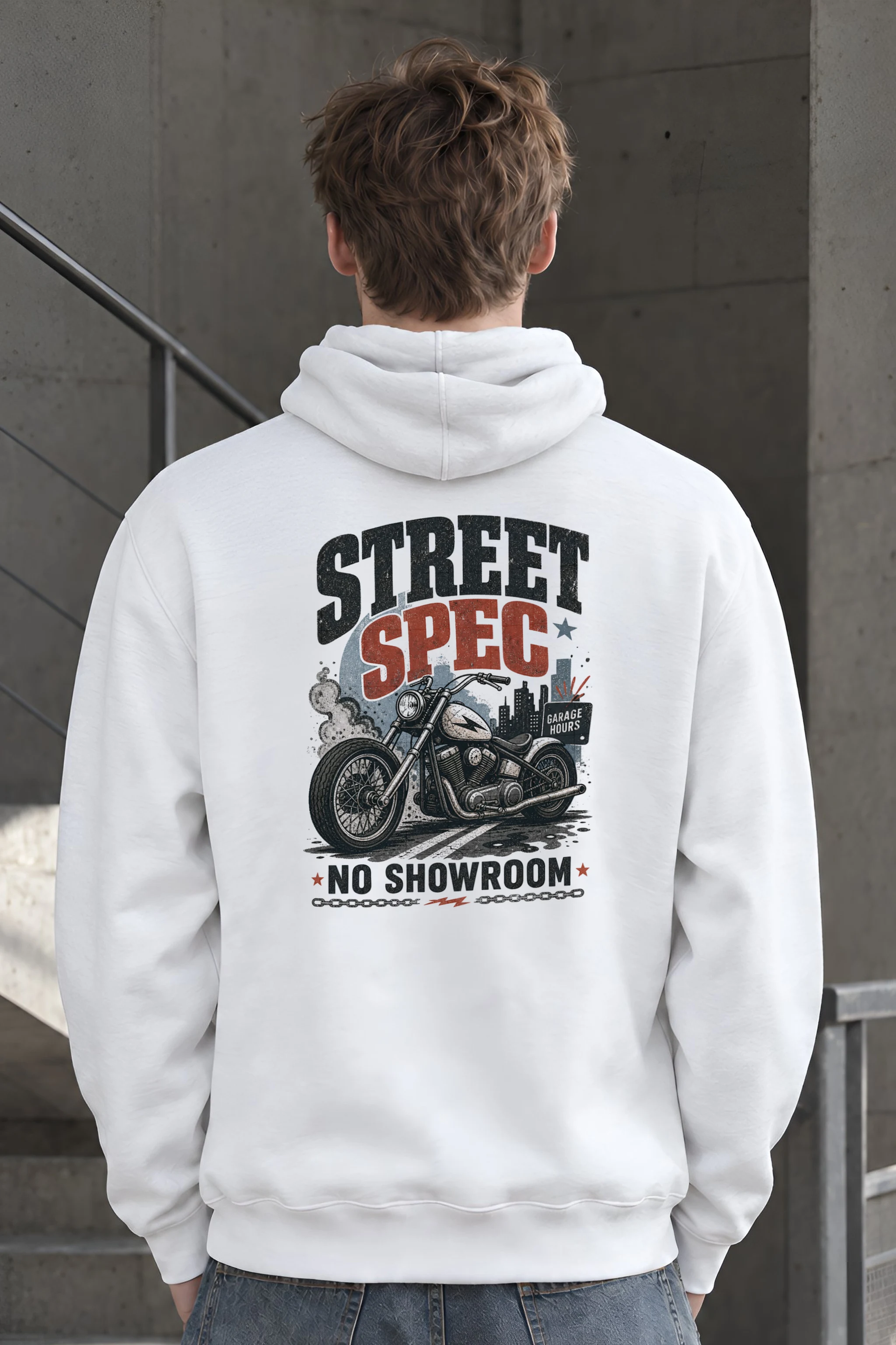 "Garage Hours" 1 Pullover Hoodie