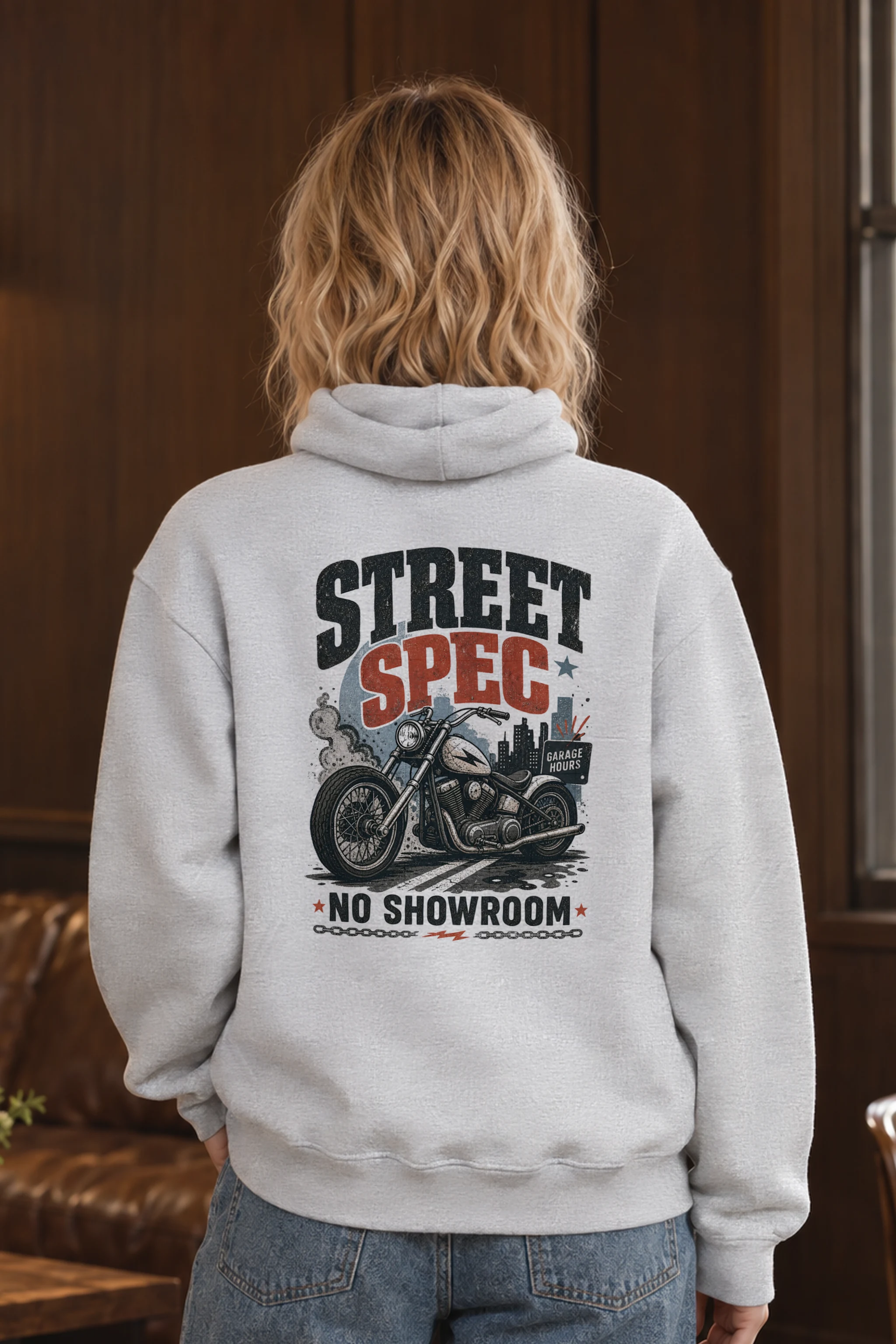 "Garage Hours" 1 Pullover Hoodie
