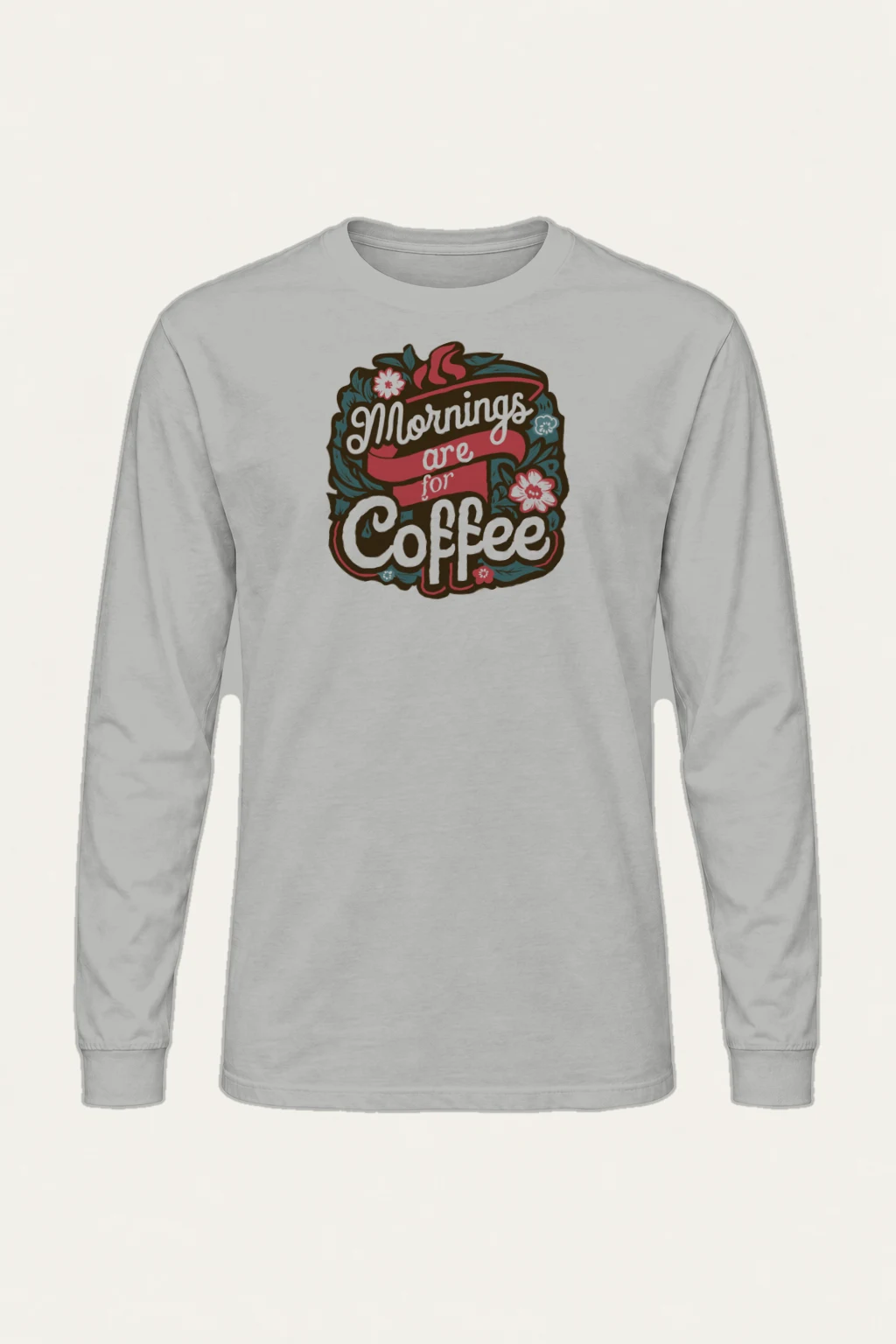 "Garden Brew Lettering" Unisex Longsleeve T-shirt | Gildan 2400