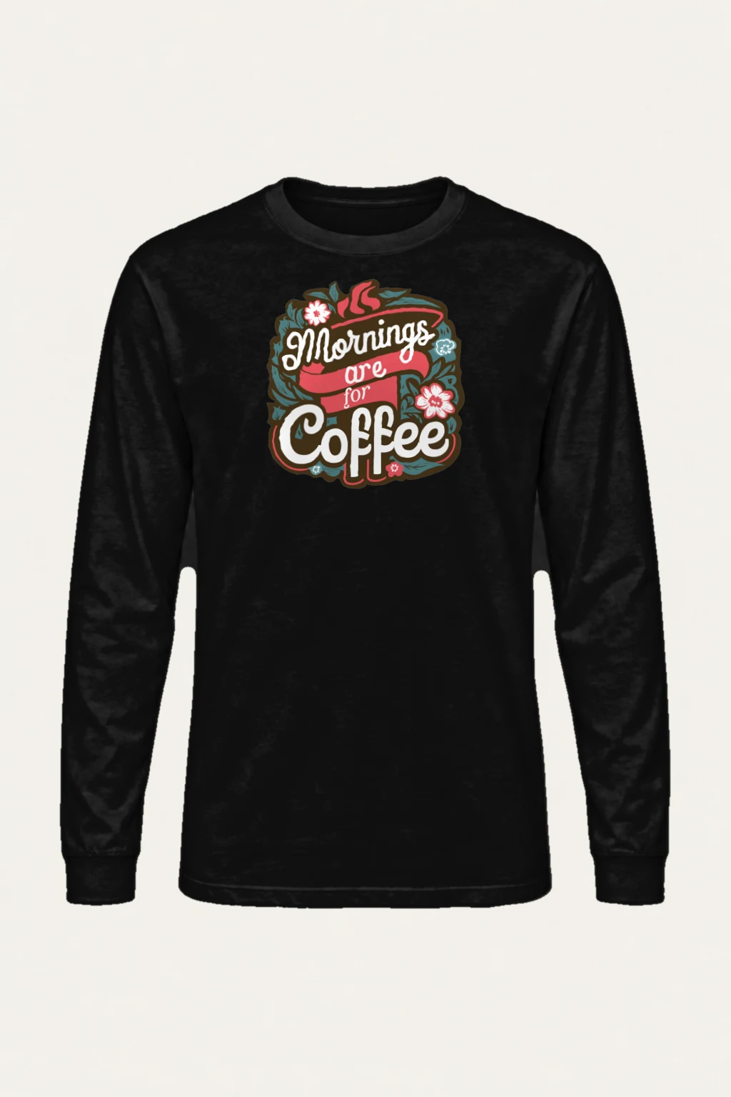 "Garden Brew Lettering" Unisex Longsleeve T-shirt | Gildan 2400