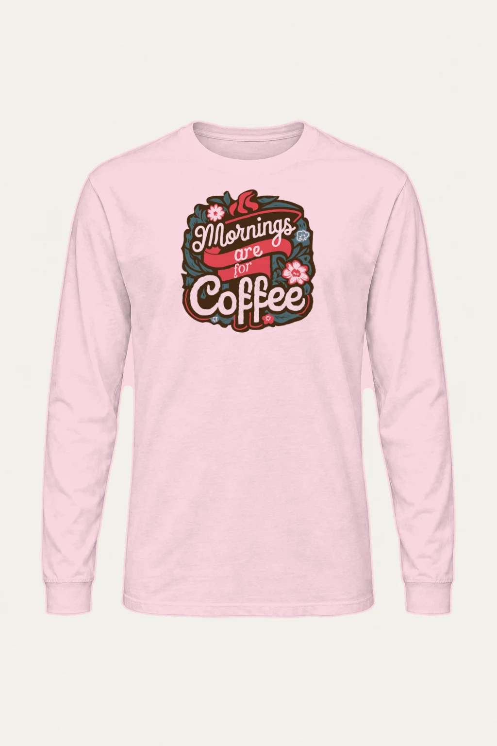 "Garden Brew Lettering" Unisex Longsleeve T-shirt | Gildan 2400