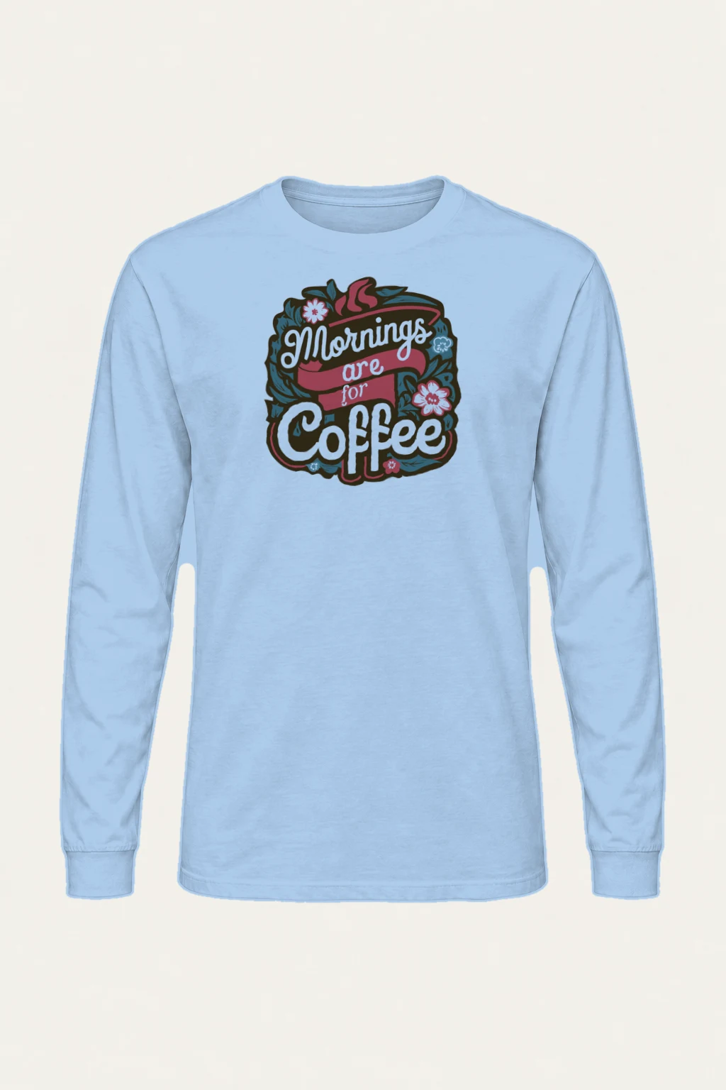 "Garden Brew Lettering" Unisex Longsleeve T-shirt | Gildan 2400