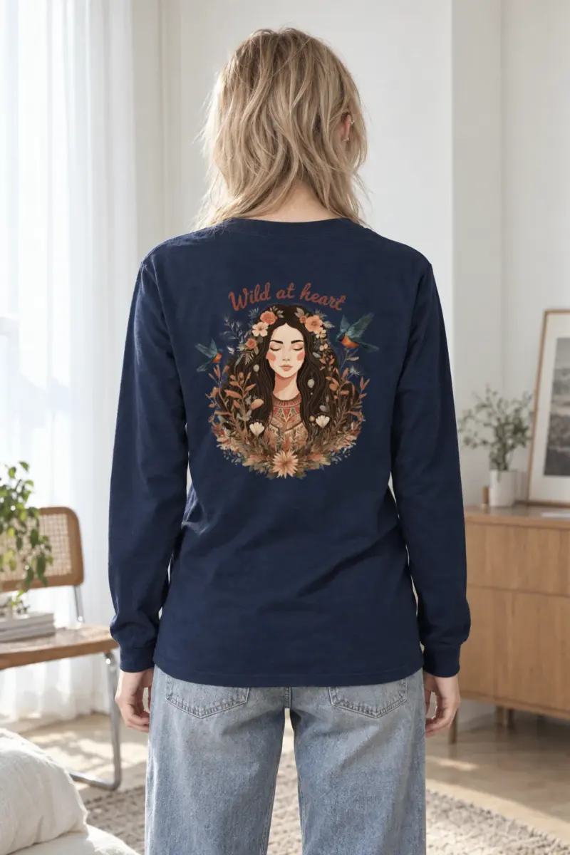 "Garden Muse" Unisex Longsleeve T-shirt