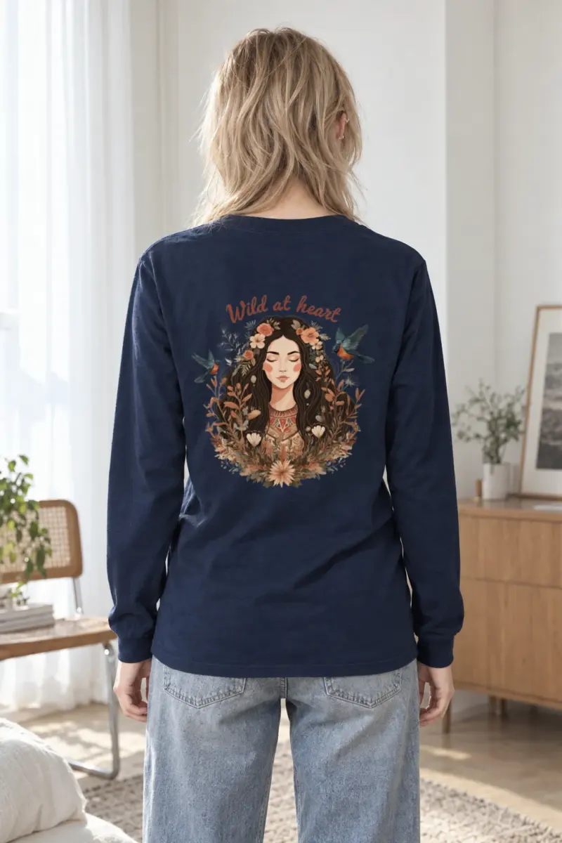 "Garden Muse" Unisex Longsleeve T-shirt